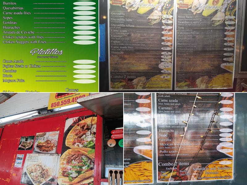 Taqueria El Calentanos Menu