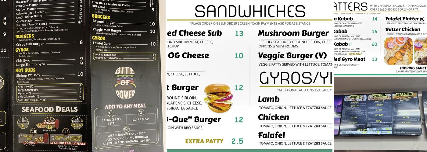 BITE of POWER Menu