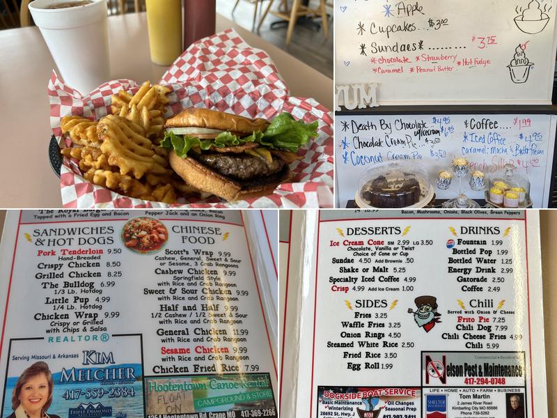 White Lightning Menu