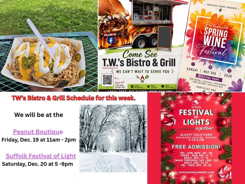 TW's Pulled Pork BBQ & More 1100 NC-37 N, Gates