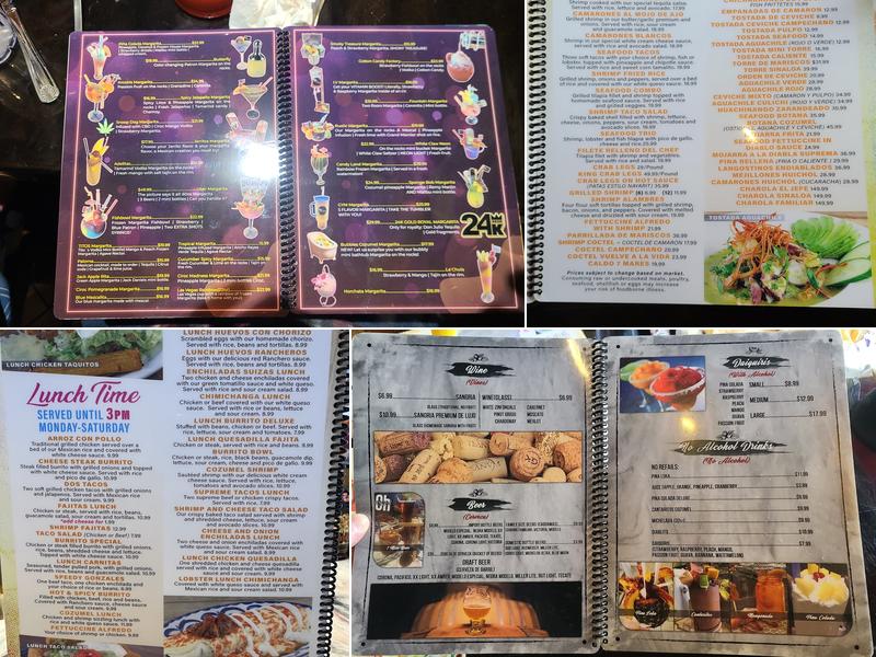 Mi Cozumel Menu