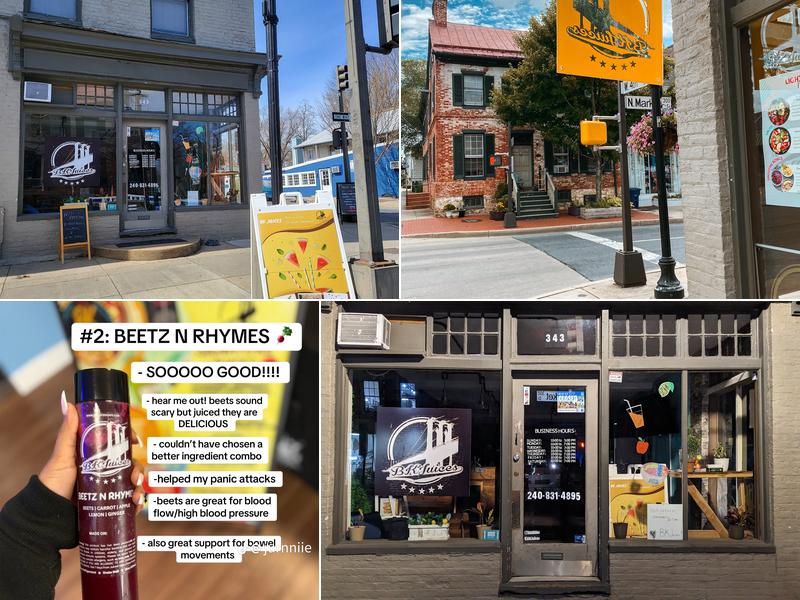 BK Juices 343 N Market St, Frederick