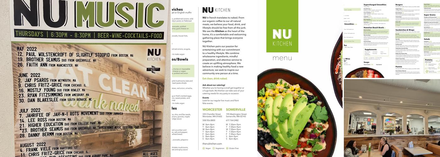 NU Kitchen Newburyport Menu