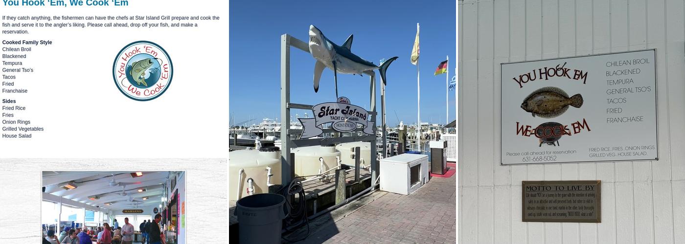 Star Island Grill Menu