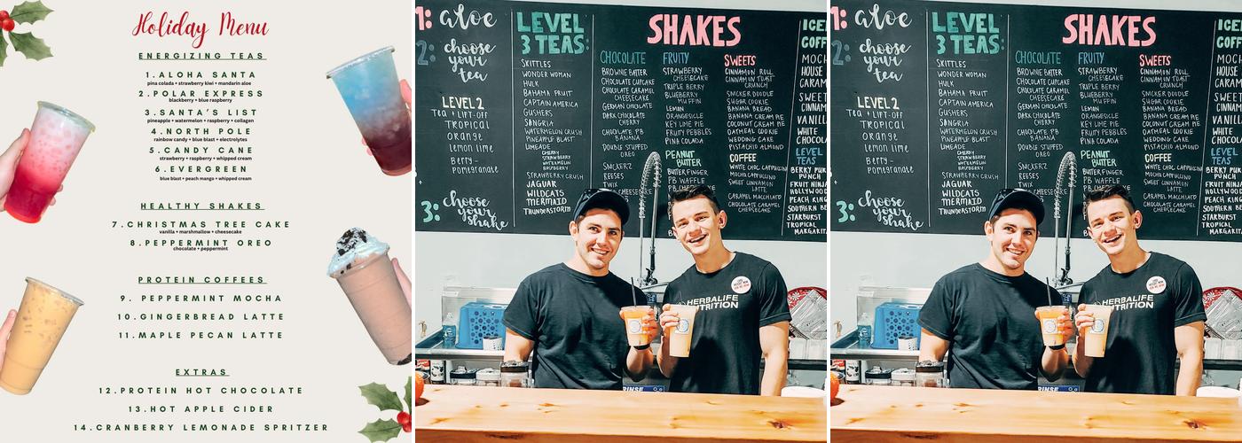 Southside Nutrition (Herbalife) Menu