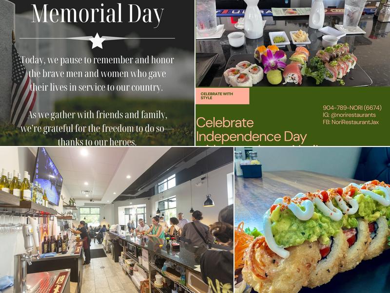 Nori Restaurant 304 Ashourian Ave Unit 101-102, St. Augustine