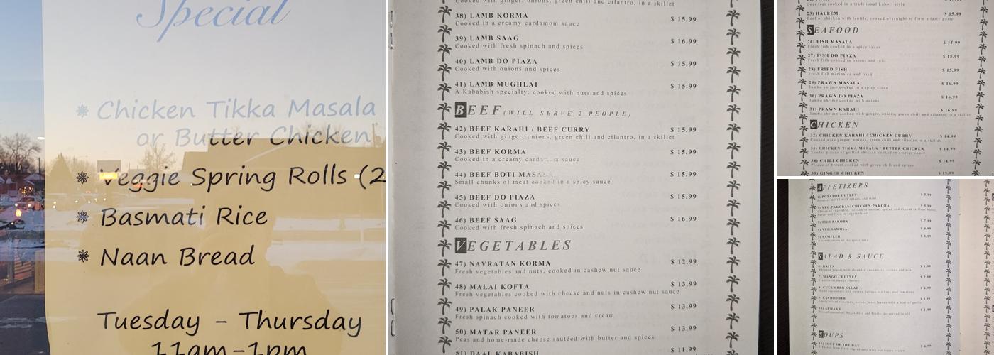 Kababesh Grill Menu