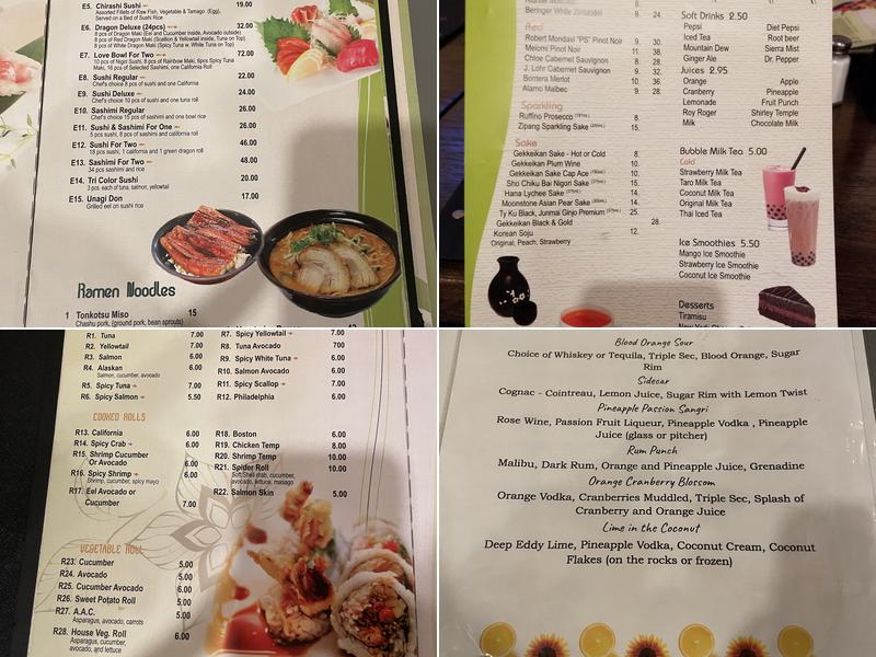 Mindy's Restaurant - Portsmouth Menu