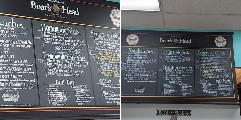 Maks Munchies N More Menu