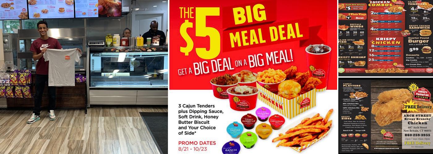 Krispy Krunchy Chicken/ Almontaser Food Mart Menu