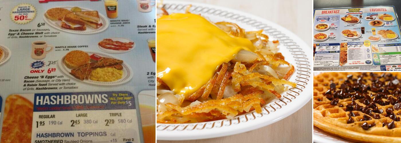 Waffle House Menu