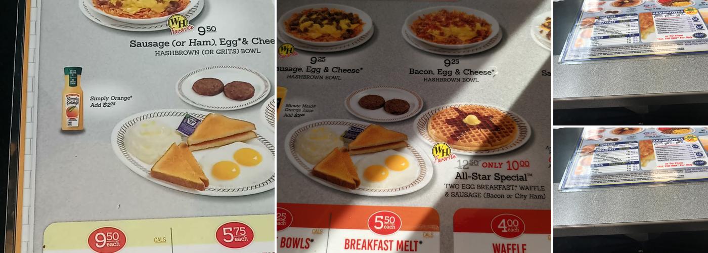 Waffle House Menu