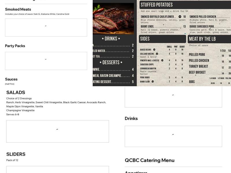 On the Rhine Eatery Menu