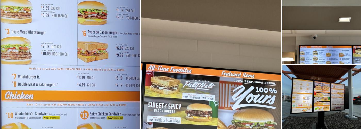 Whataburger Menu