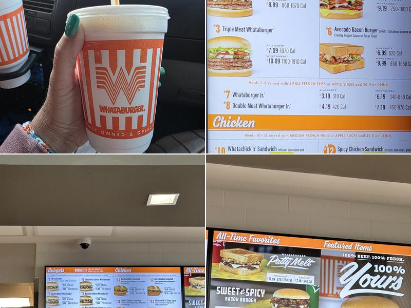 Whataburger Menu
