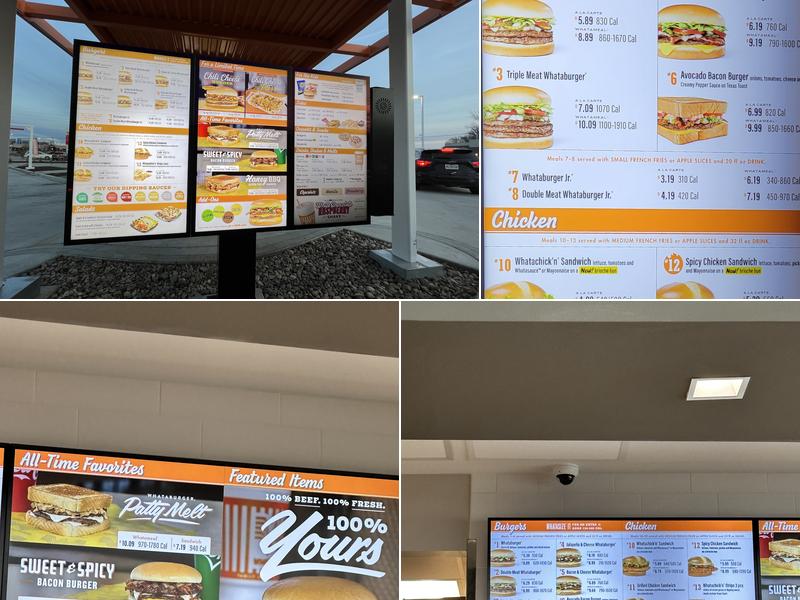 Whataburger Menu