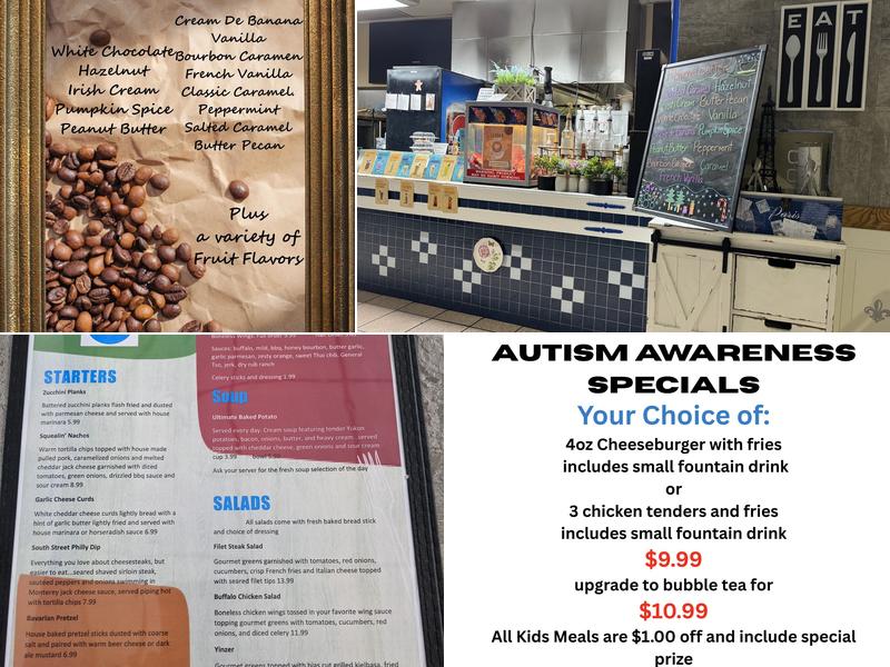 DuBois Corner Cafe Menu