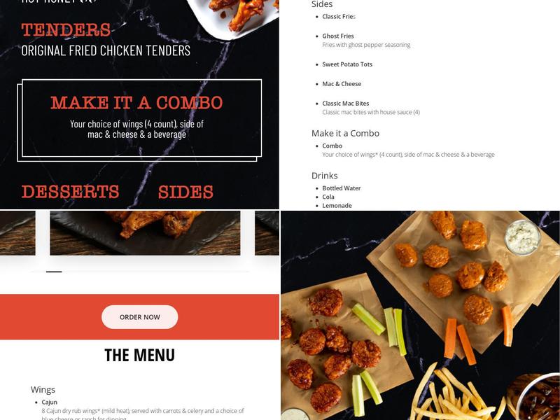 Firebelly Wings Menu