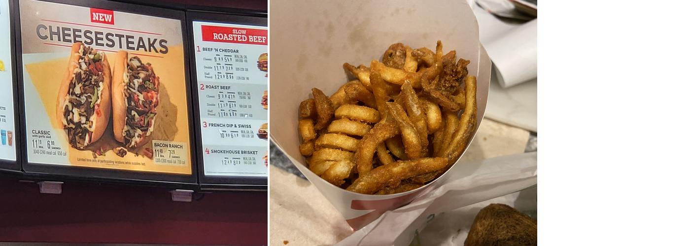 Arby's Menu