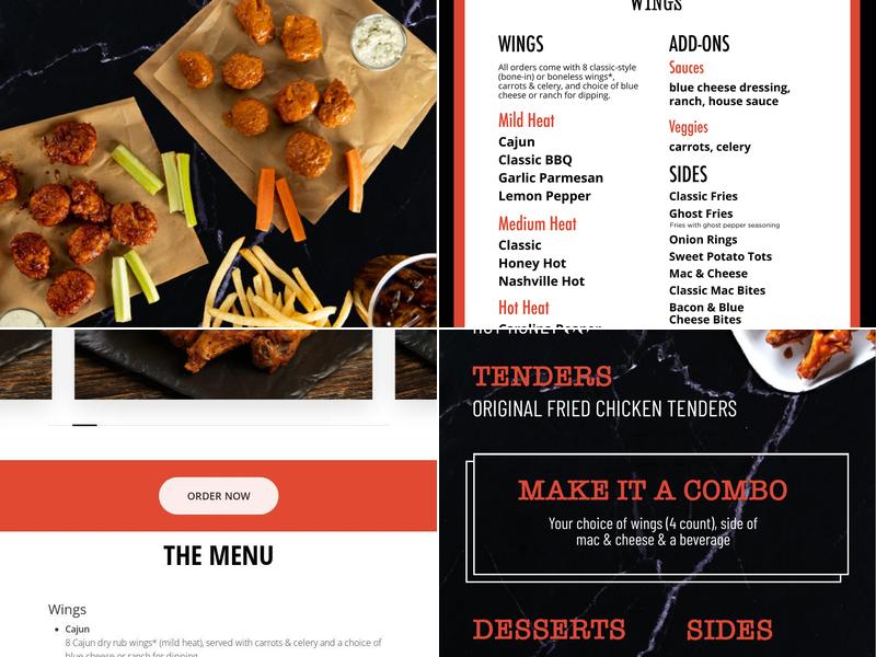 Firebelly Wings Menu
