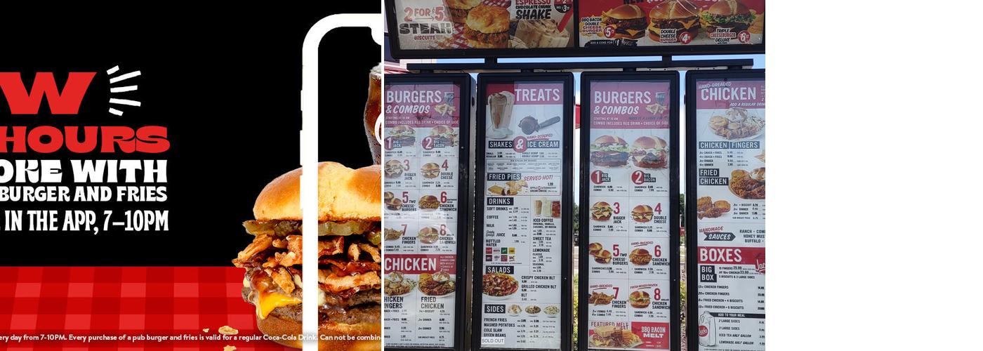 Jack's Menu