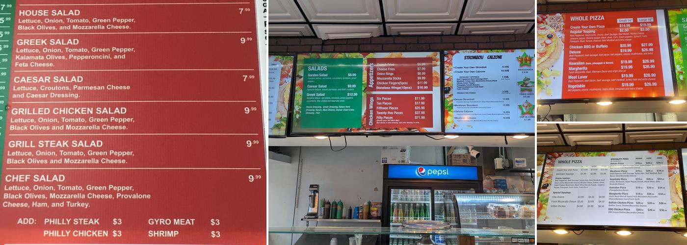 Basil Menu