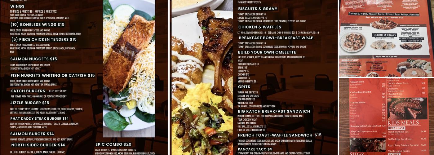Katch The Kitchen Restaurant Menu