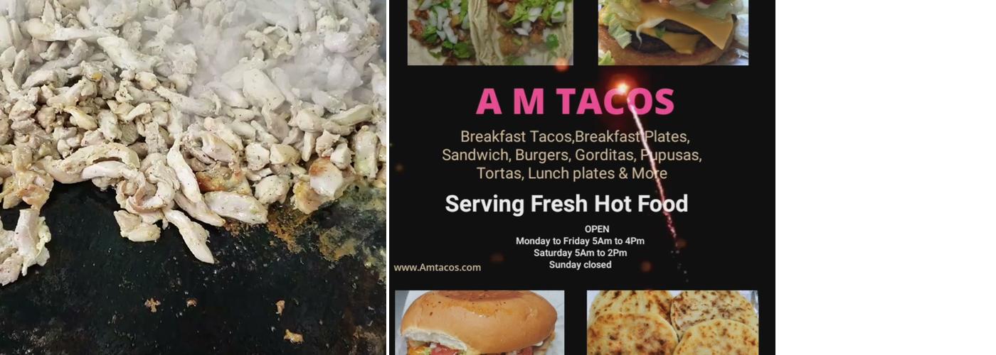 AM TACOS Menu
