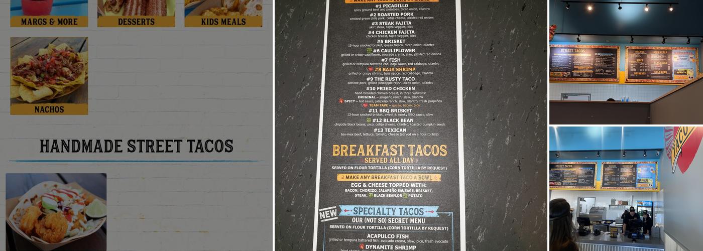 Rusty Taco Menu