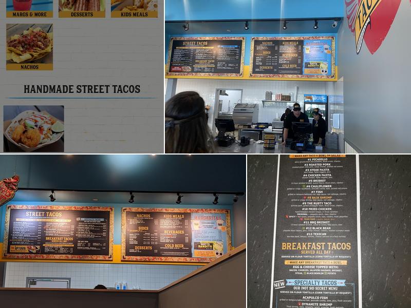 Rusty Taco Menu