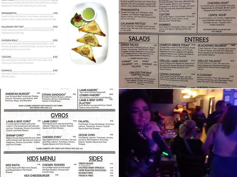 Humitos Bar and Grill Menu
