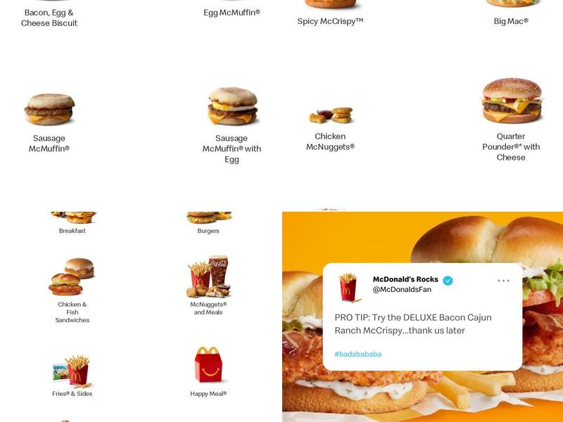 McDonald's Menu