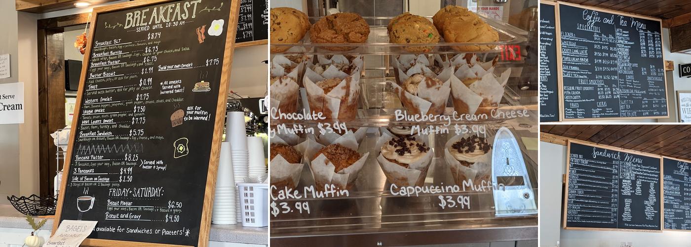 Crossroads Cafe Menu