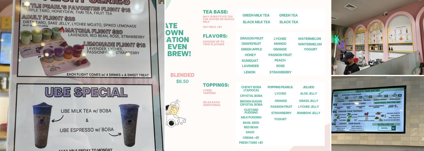 Boba + Chill Pembroke Pines Menu