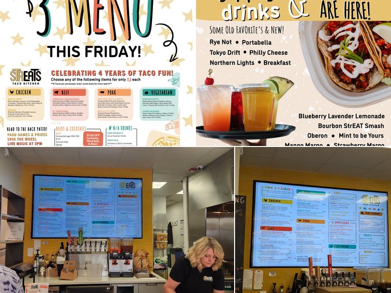 StrEATs Taco Kitchen Menu