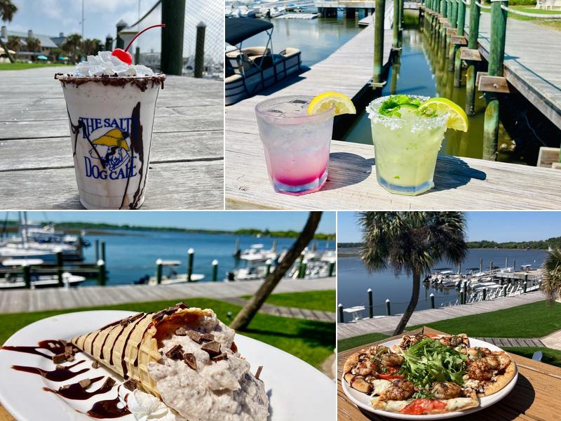 Salty Dog Ice Cream and Marina Eats