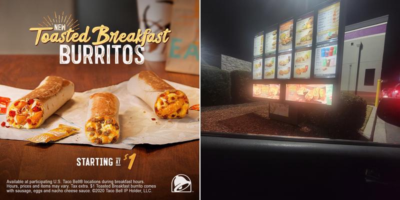 Taco Bell Menu
