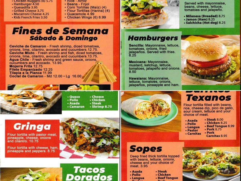 Los Andes by Loncherita LuLu Menu