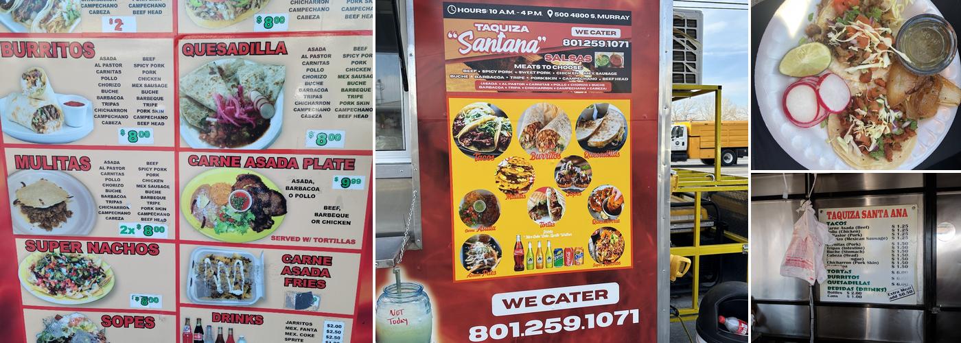 Taquiza Santana (Food Truck) Menu