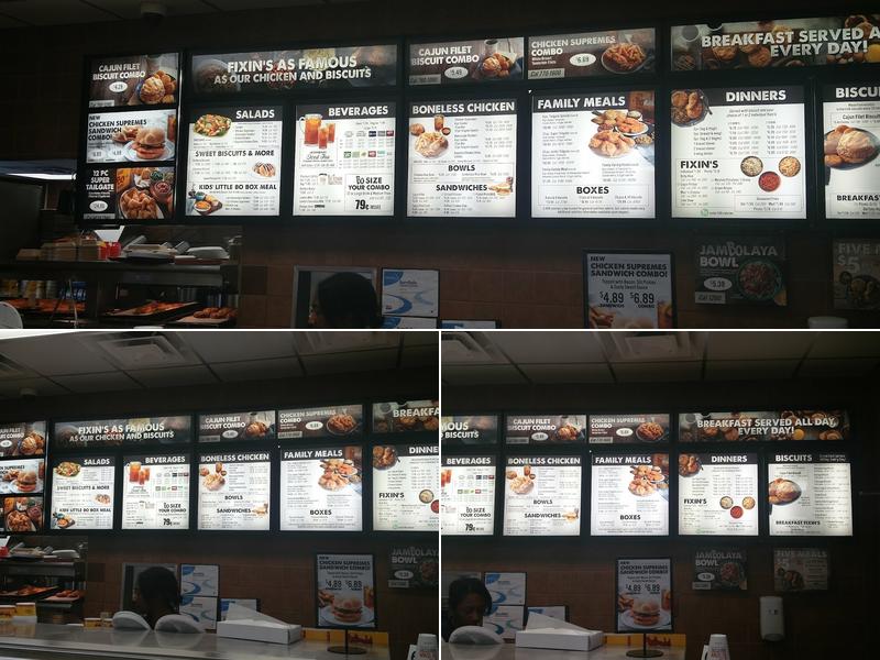 Bojangles Menu