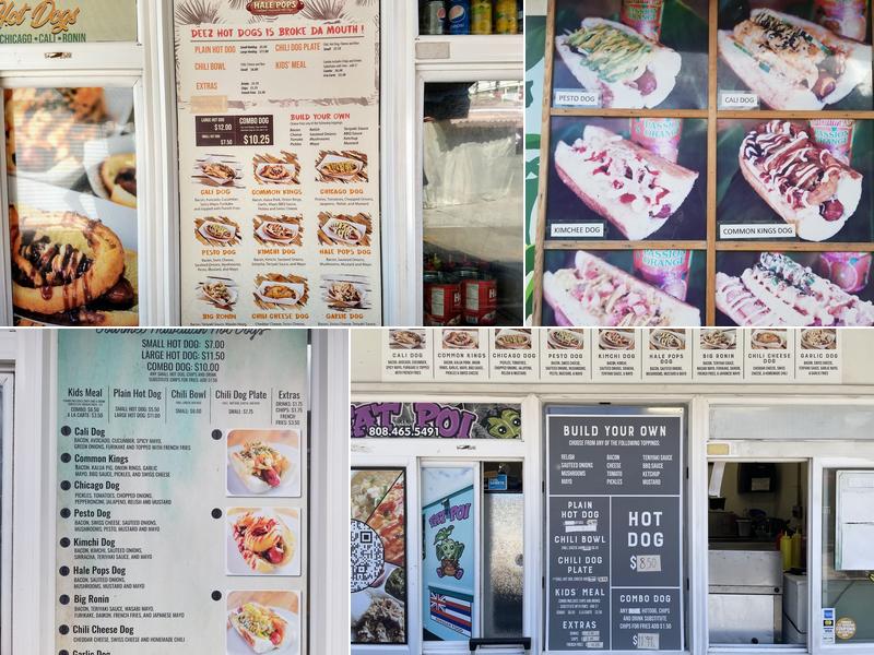 Hale Pops Menu