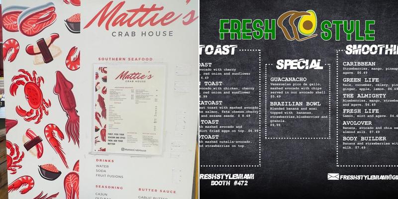 Fresh Style Miami Menu