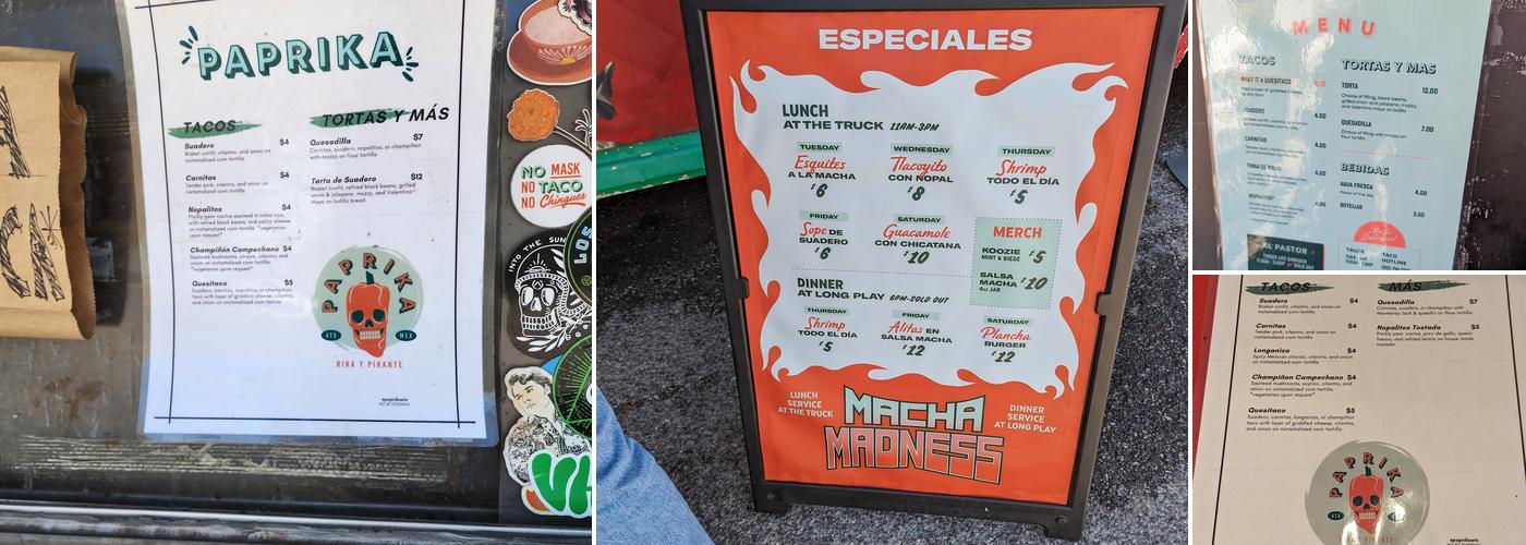 Paprika ATX Menu