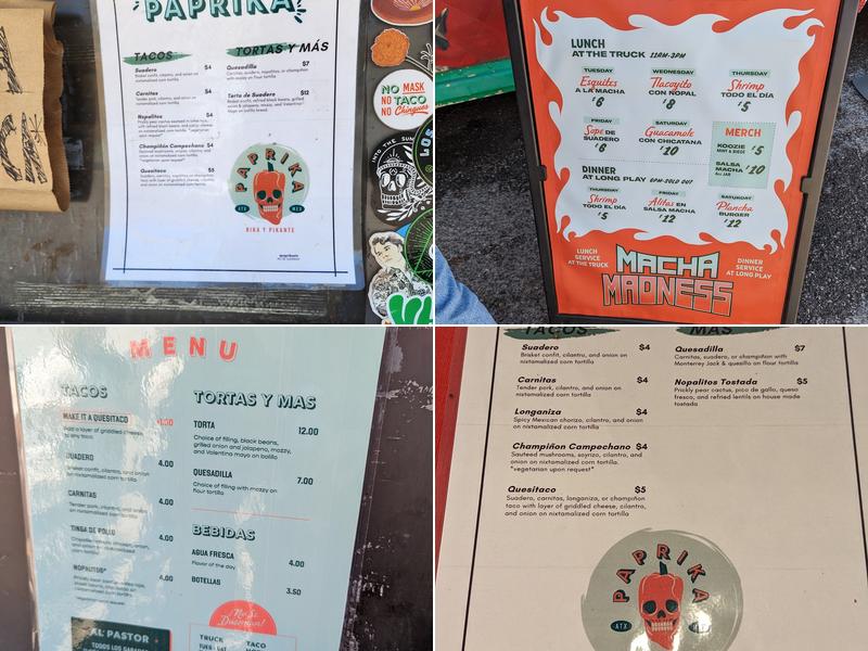 Paprika ATX Menu