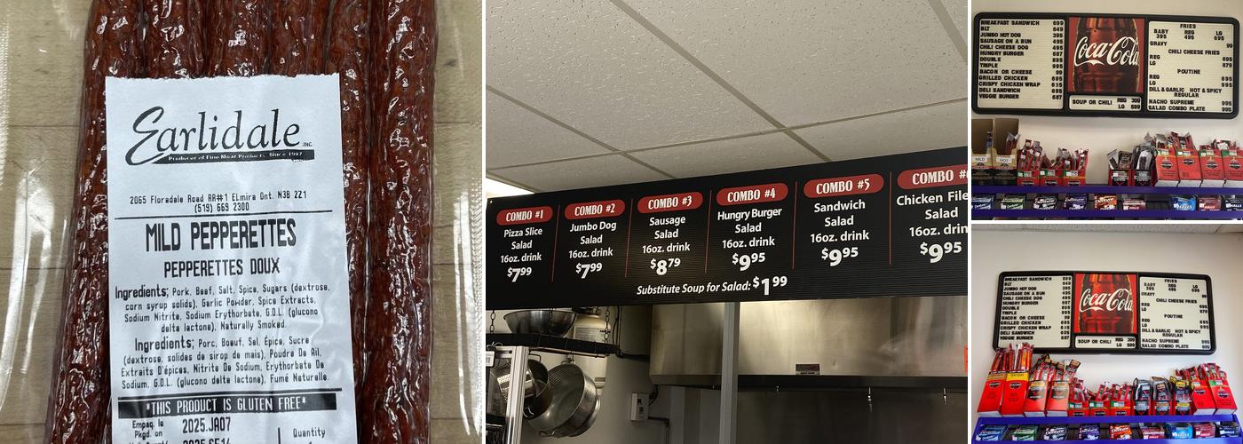 R.U.Hungries Foodshop and Pizzeria Menu