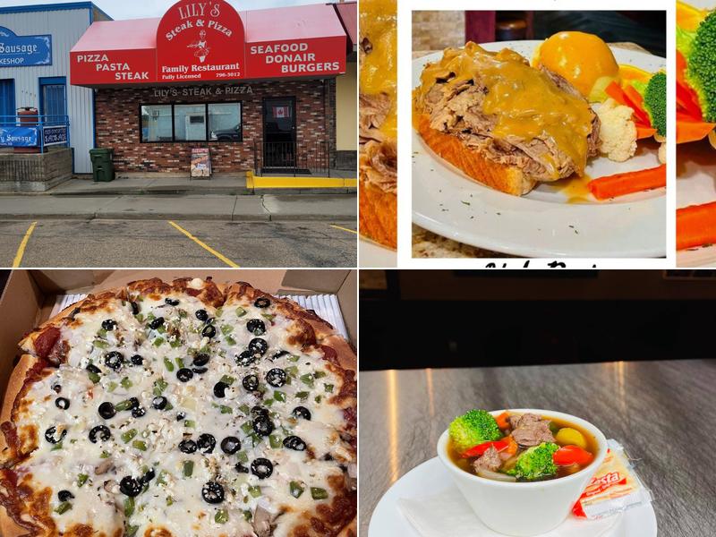 Lily's Steak & Pizza 4803 Queen St, Bruderheim