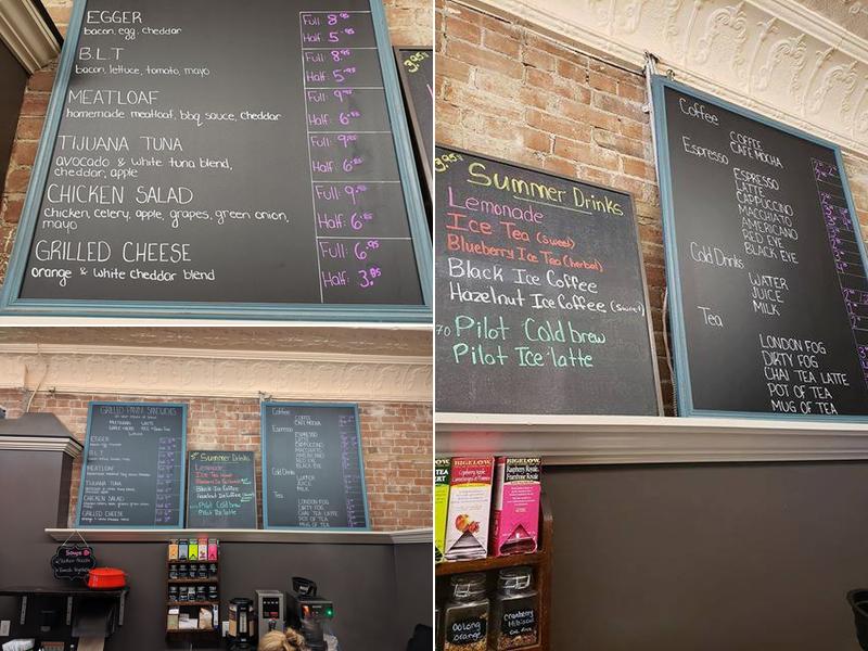 Em's Cafe Menu