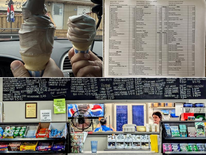 Shirley's Café Menu