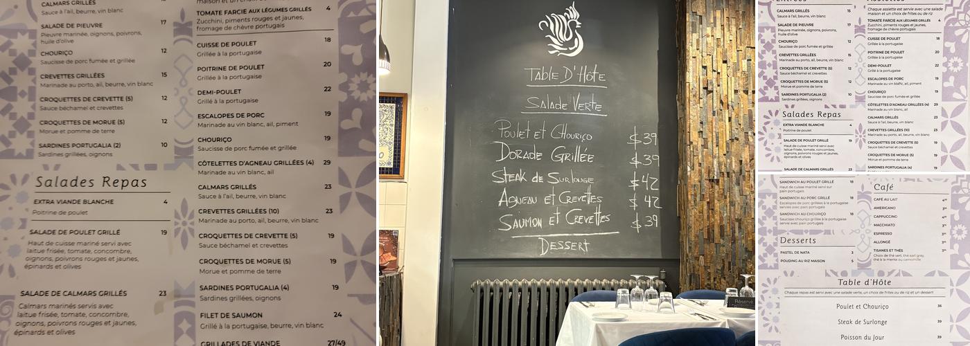 Galo Menu