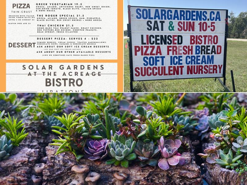 Solar Gardens at Avalon Menu